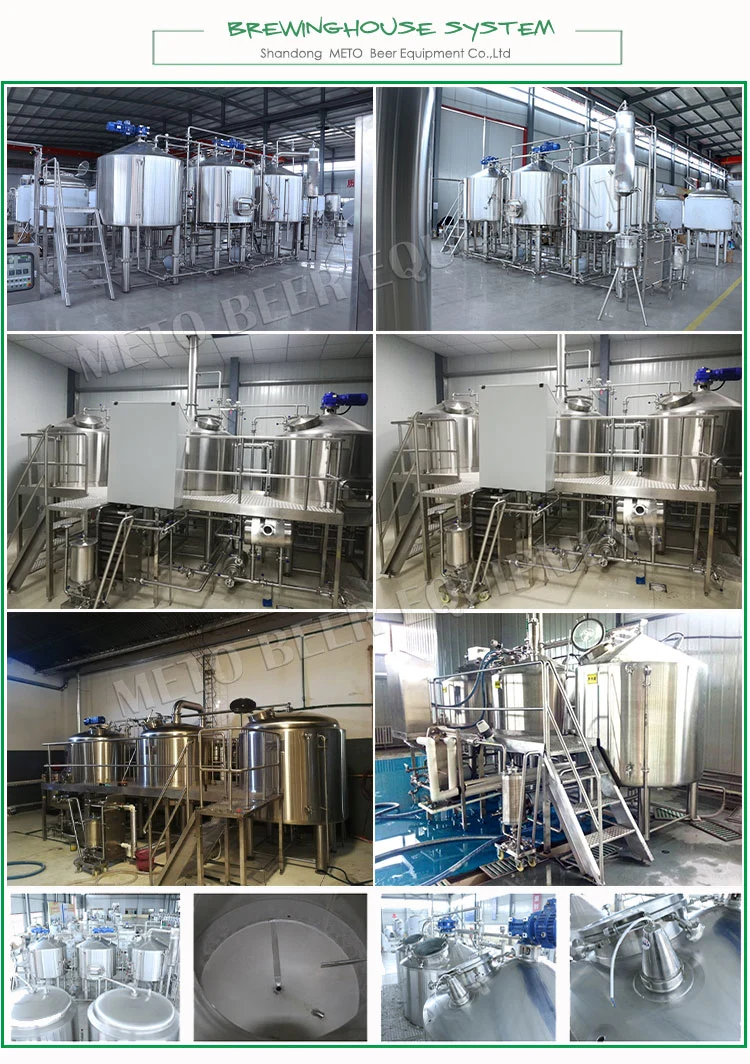 SUS304 Meto 1000L 10hl 10bbl Kombucha Equipment for Brewing Tea