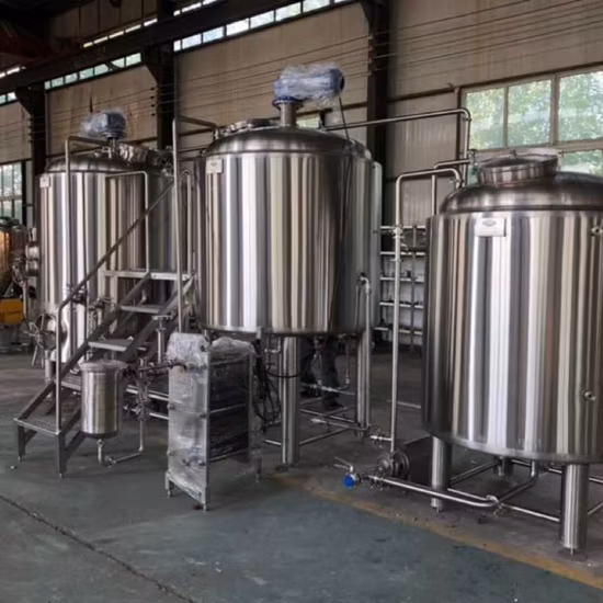 Best Selling Milk Line Kombucha Producing Machine 1000L Small Beer Production Line Micro Brewing Brewery Equipment