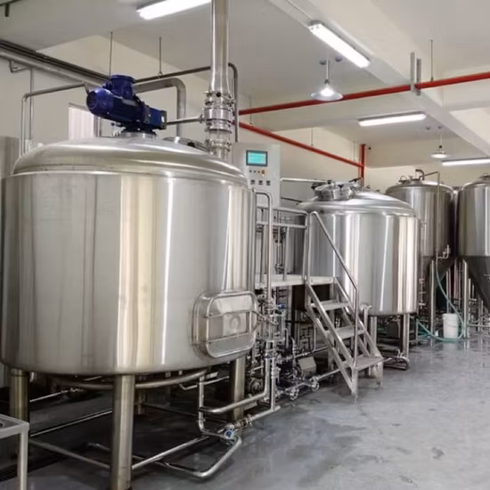 Best Selling Milk Line Kombucha Producing Machine 1000L Small Beer Production Line Micro Brewing Brewery Equipment