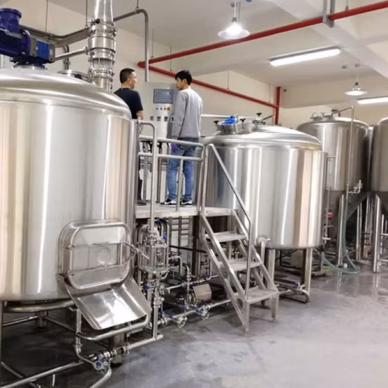 Best Selling Milk Line Kombucha Producing Machine 1000L Small Beer Production Line Micro Brewing Brewery Equipment